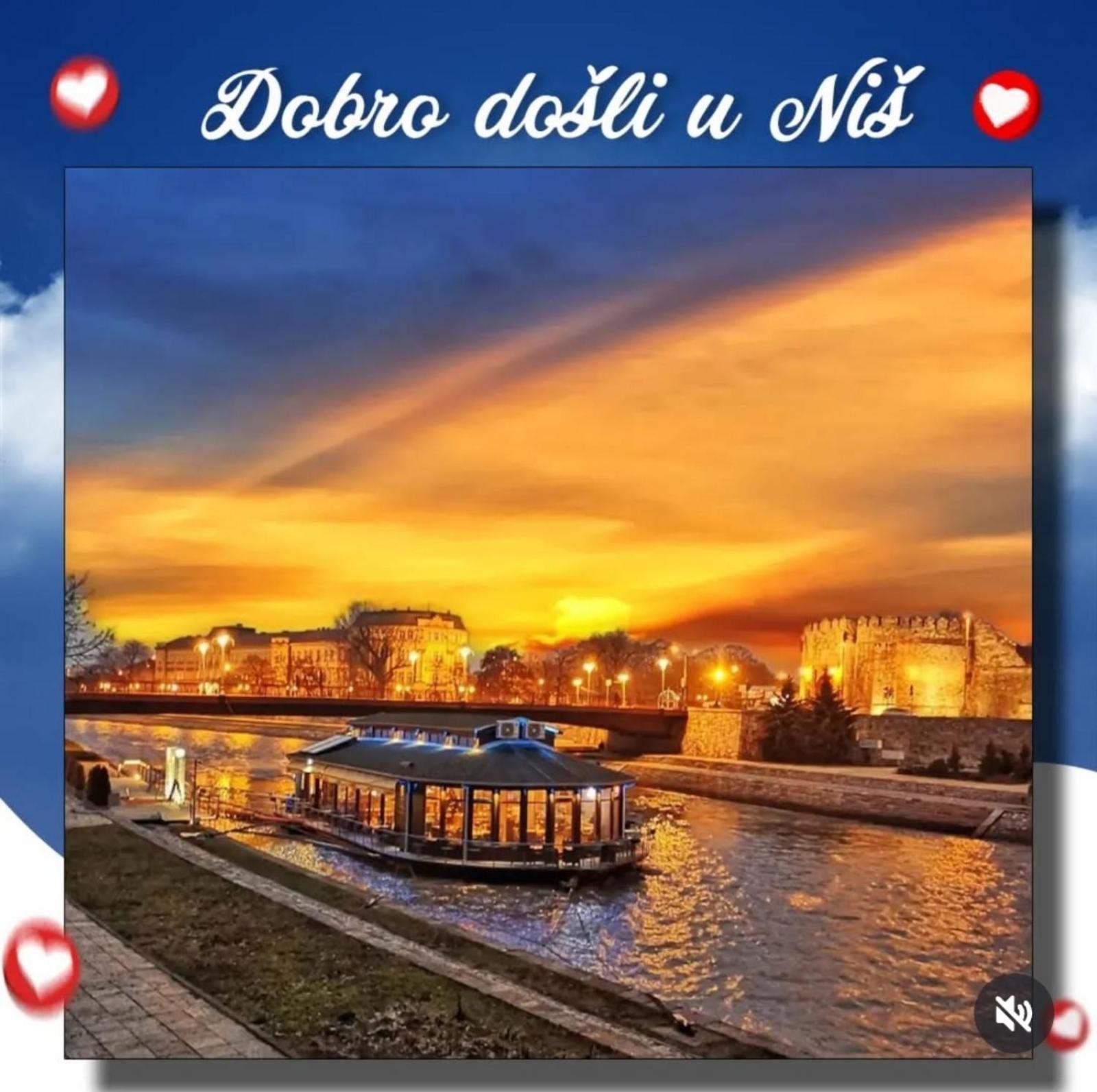 "My Life" Luxury River Apartments Nis Bagian luar foto